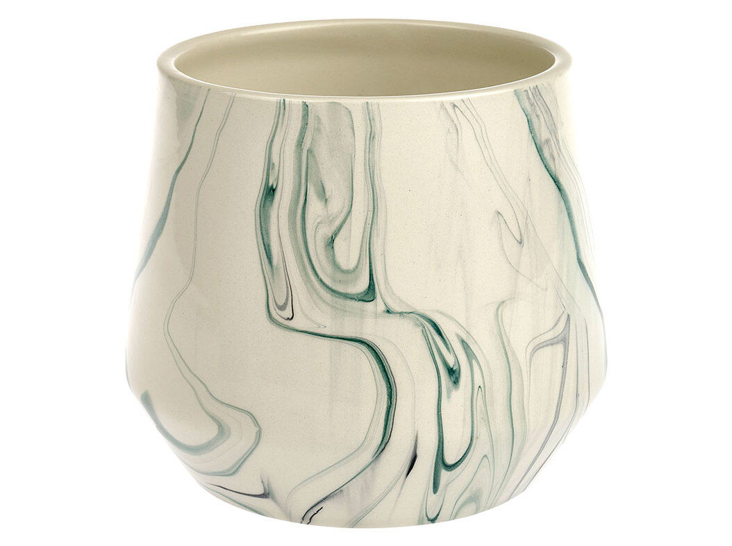 VASO DOLOMITE GARDENSTAR AZUL &Oslash;13.5X12CM image number 0