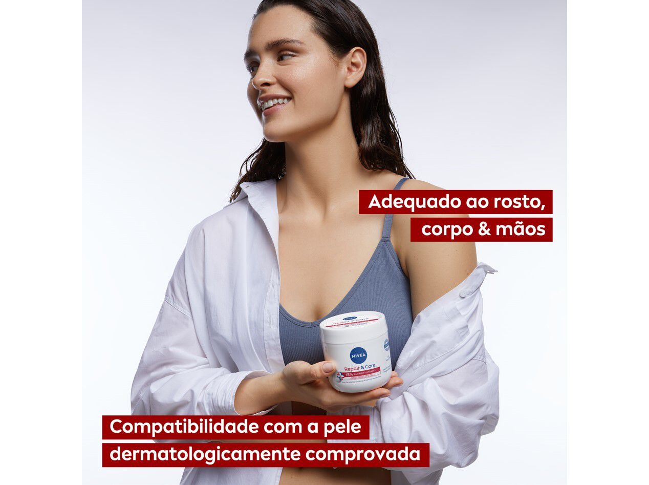 CREME NIVEA REPARA & CUIDA UREIA 400ML image number 4