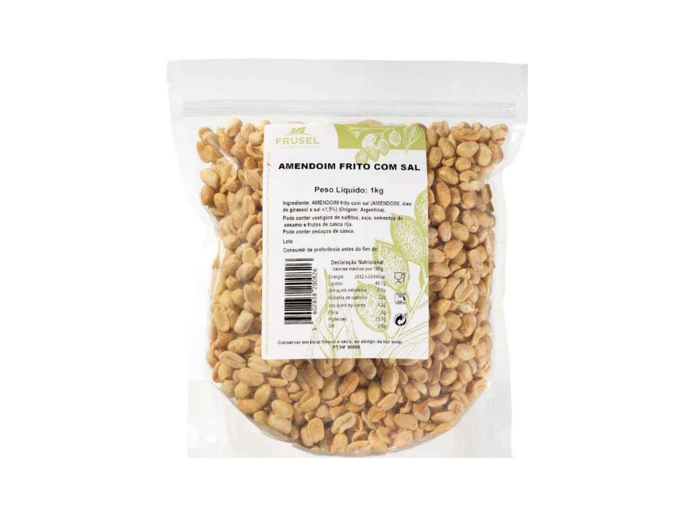 AMENDOIM FRUSEL COM SAL 1 KG image number 0