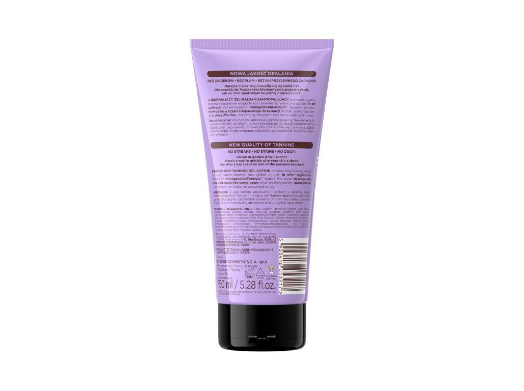 AUTO BRONZEADOR EVELINE GEL REAFIRM 150 ML image number 1