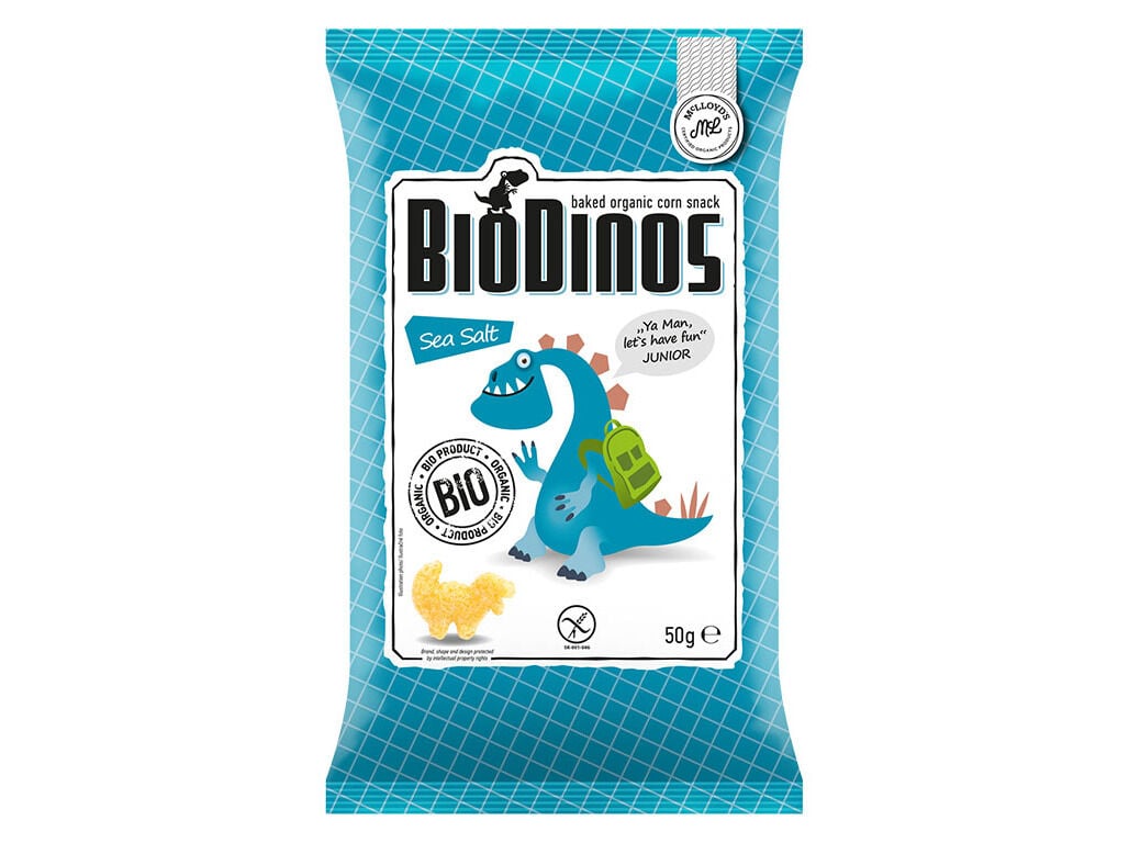 SNACK BIOSAURUS MILHO NO FORNO SAL BIO 50G image number 0