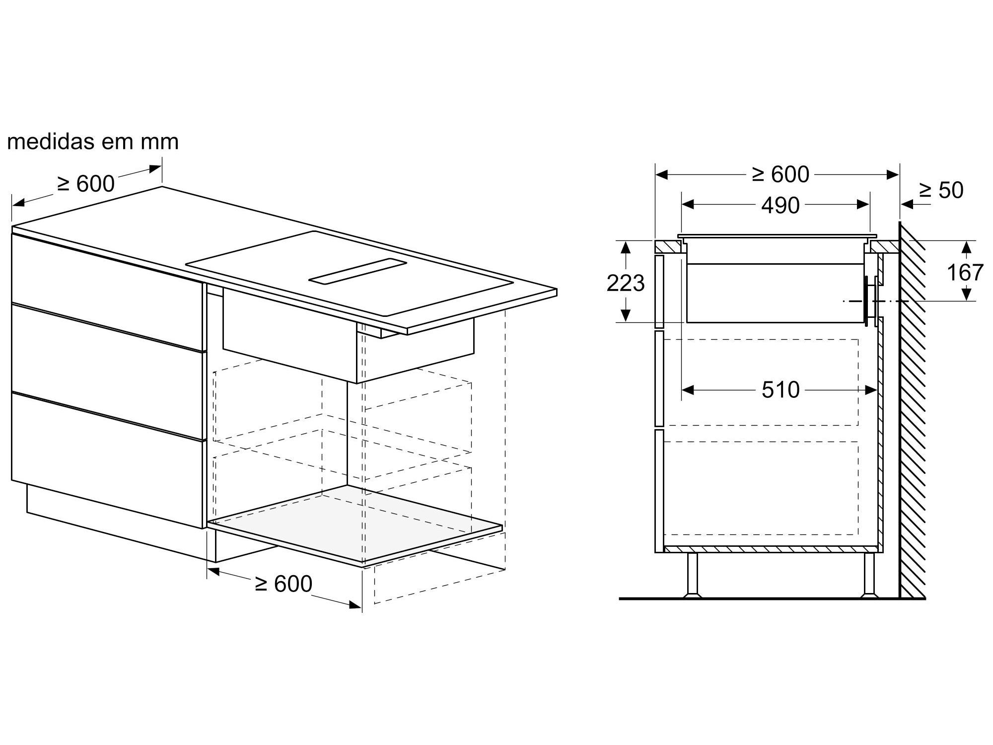 PLACA DE INDU&Ccedil;&Atilde;O SIEMENS EX875LX67E FLEXINDUCTION 80 CM image number 7