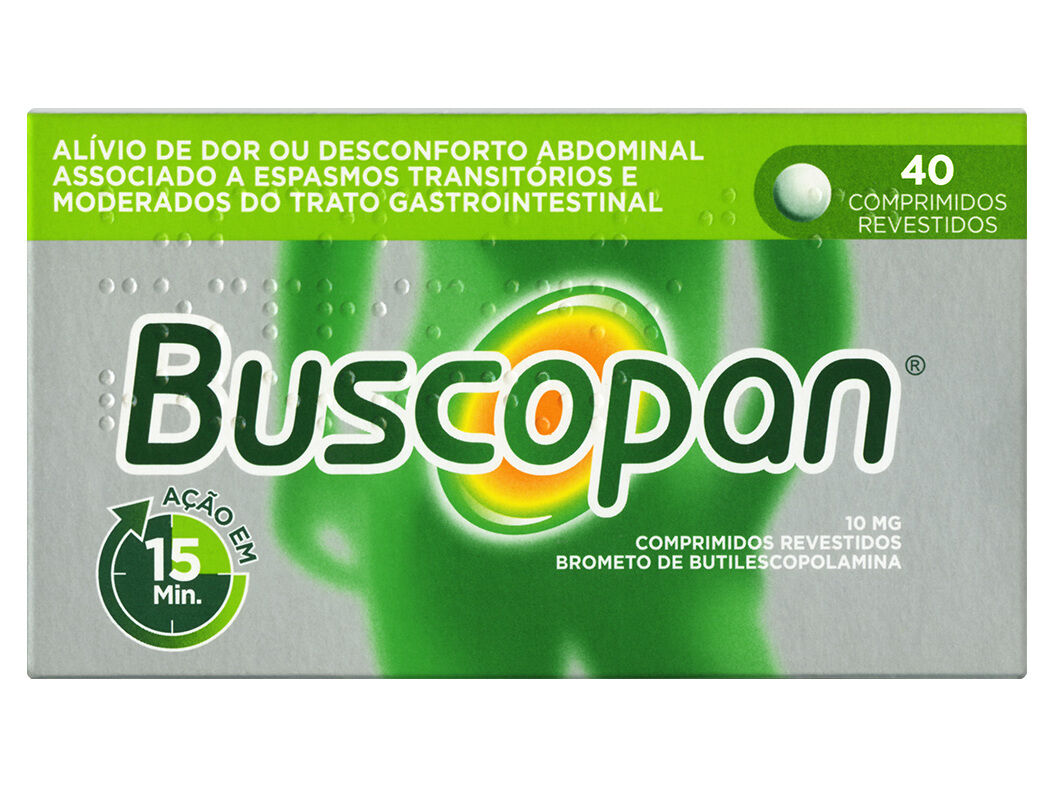 COMPRIMIDOS BUSCOPAN 10MG 40UN image number 0
