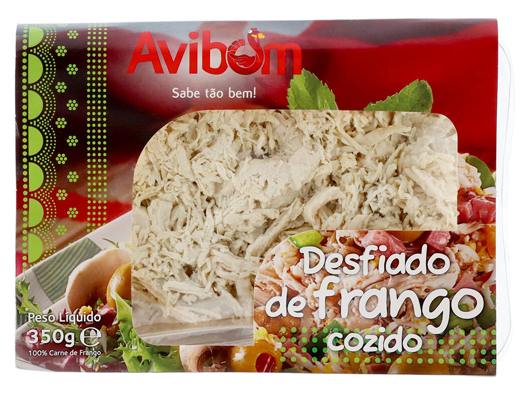 FRANGO COZIDO DESFIADO AVIBOM 350G image number 0