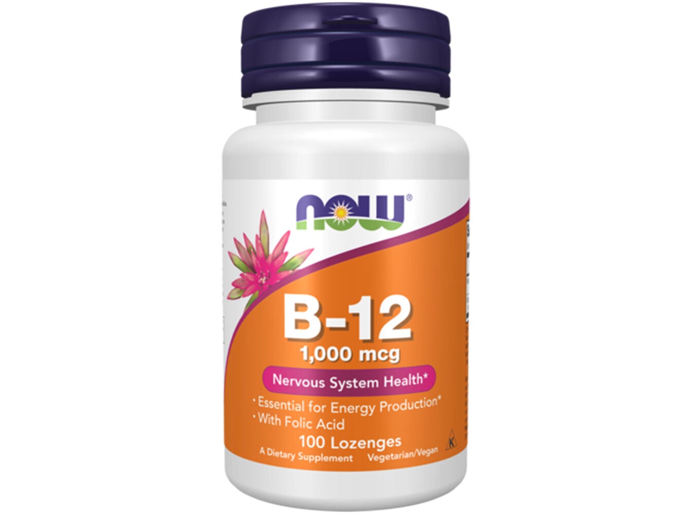 SUPLEMENTO NOW FOODS B-12 1000 MCG 100UN image number 0
