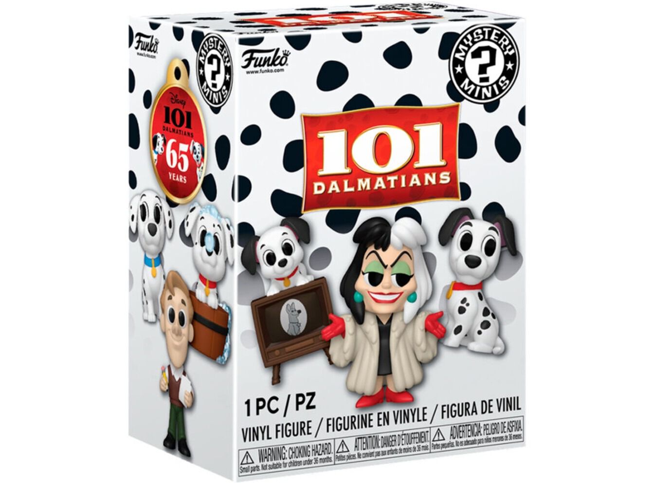 MYSTERY MINI FUNKO 101 DALMATIANS MODELOS SORTIDOS image number 1