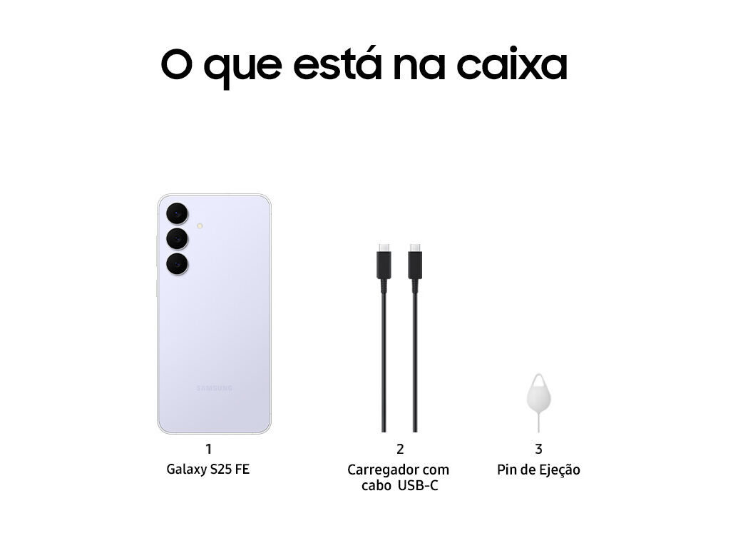 SMARTPHONE SAMSUNG GALAXY S25 FE 256GB AZUL GELO image number 9