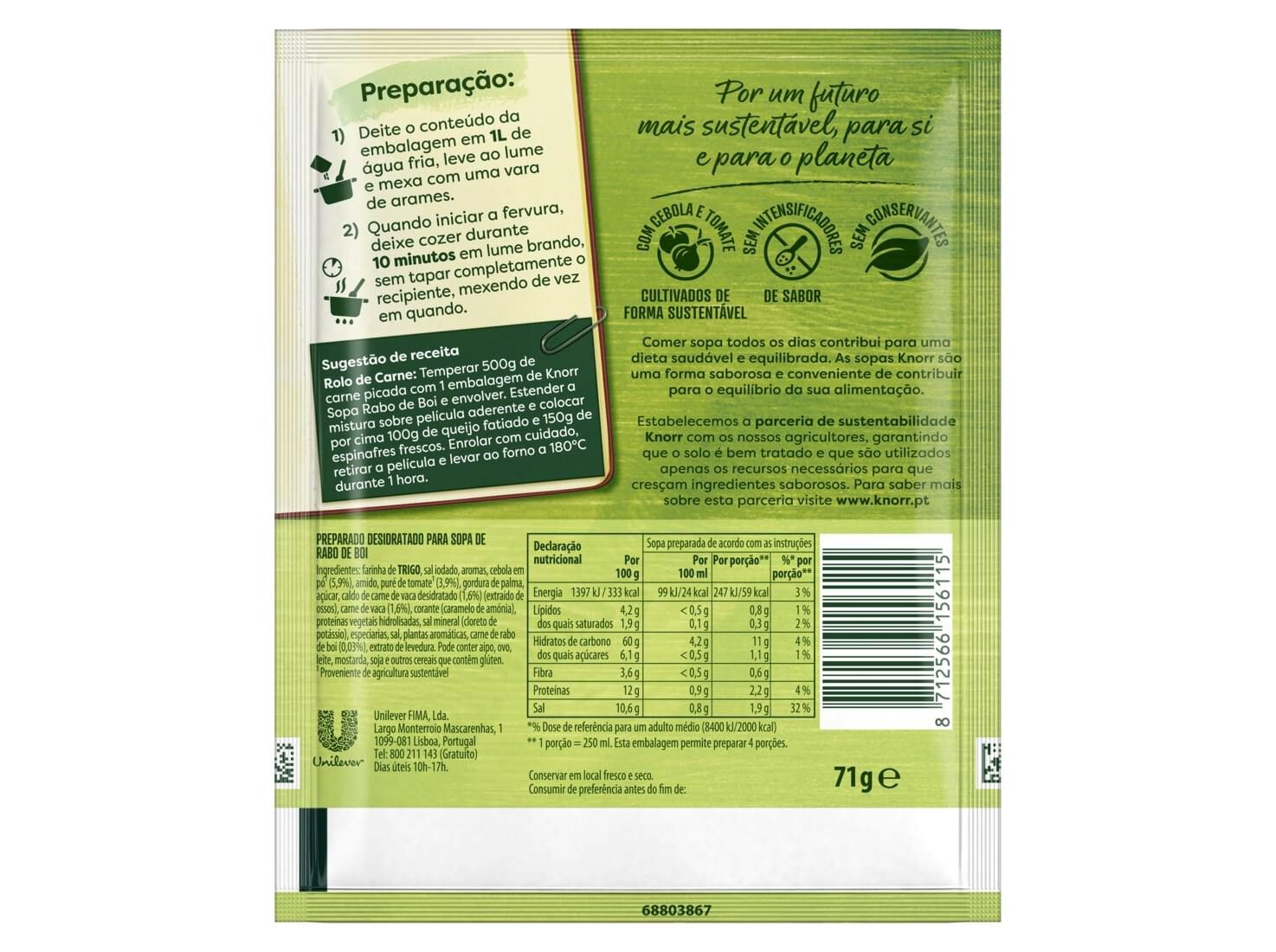 SOPA KNORR RABO DE BOI 71G image number 2