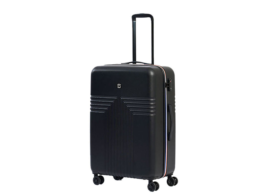 MALA DE CABINE R&Iacute;GIDA AIRPORT PRETO 8 RODAS 45X20X32CM image number 0
