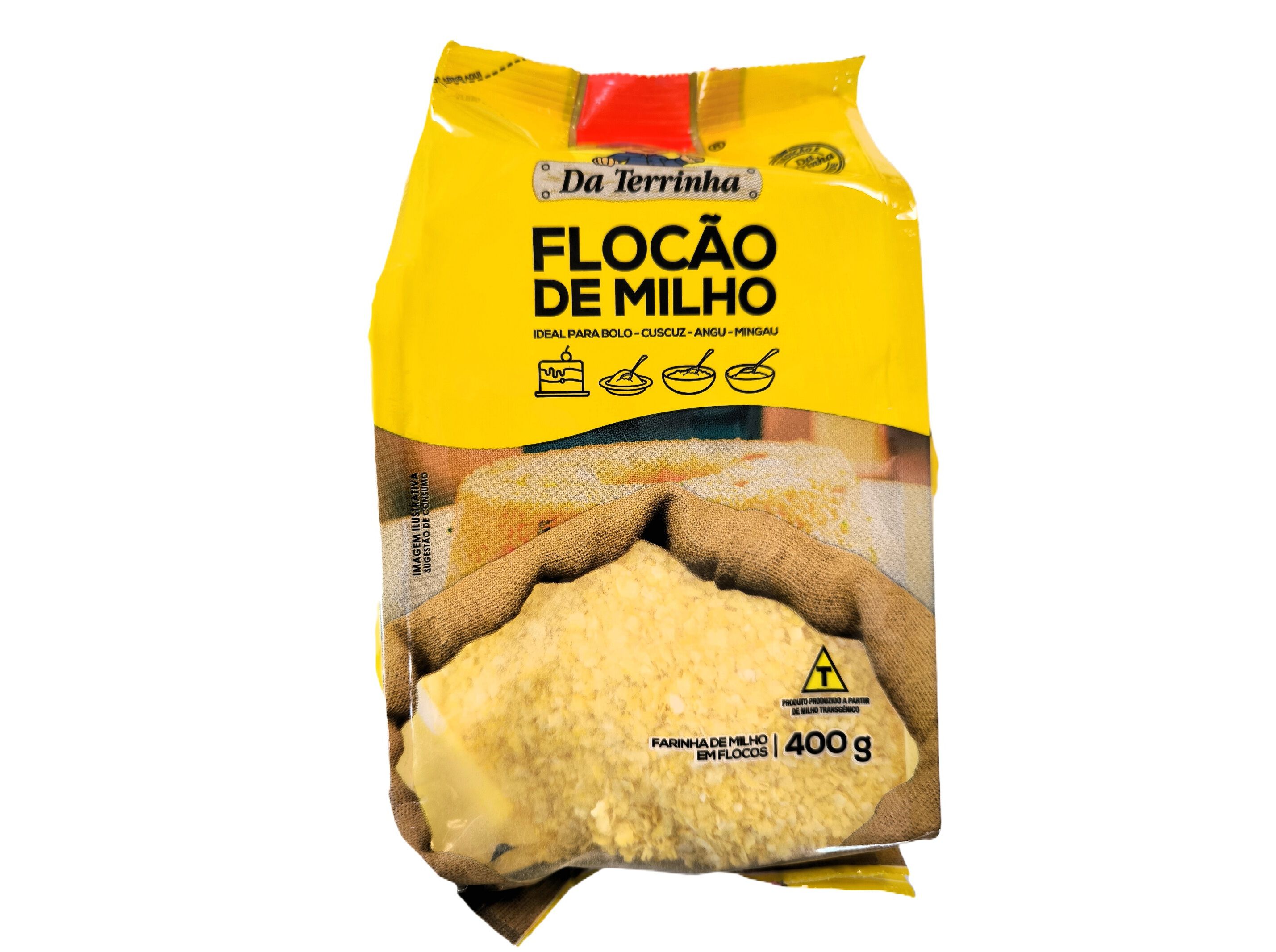 FLOC&Atilde;O DE MILHO DA TERRINHA 400G image number 0