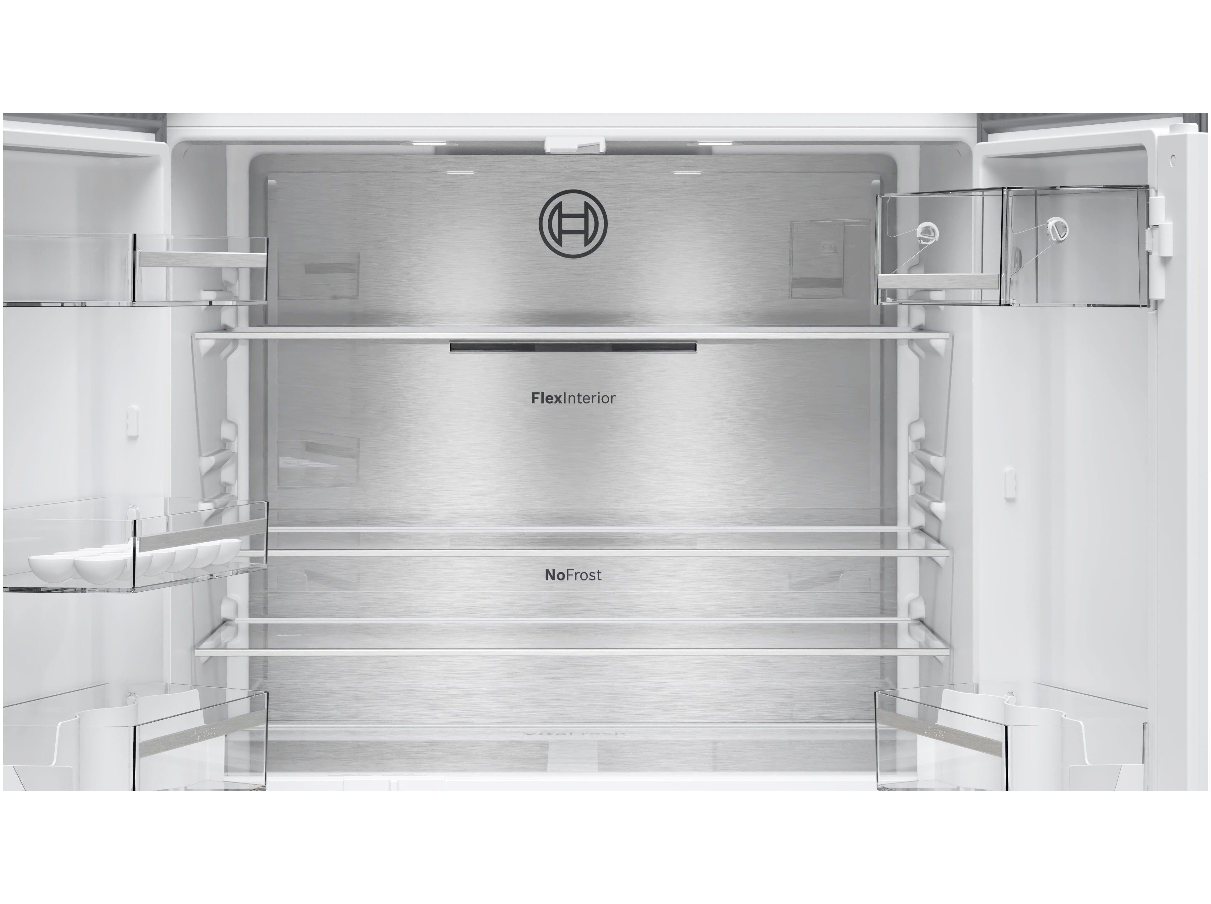 FRIGOR&Iacute;FICO AMERICANO BOSCH KFN96APEA NO FROST E 605L INOX image number 3