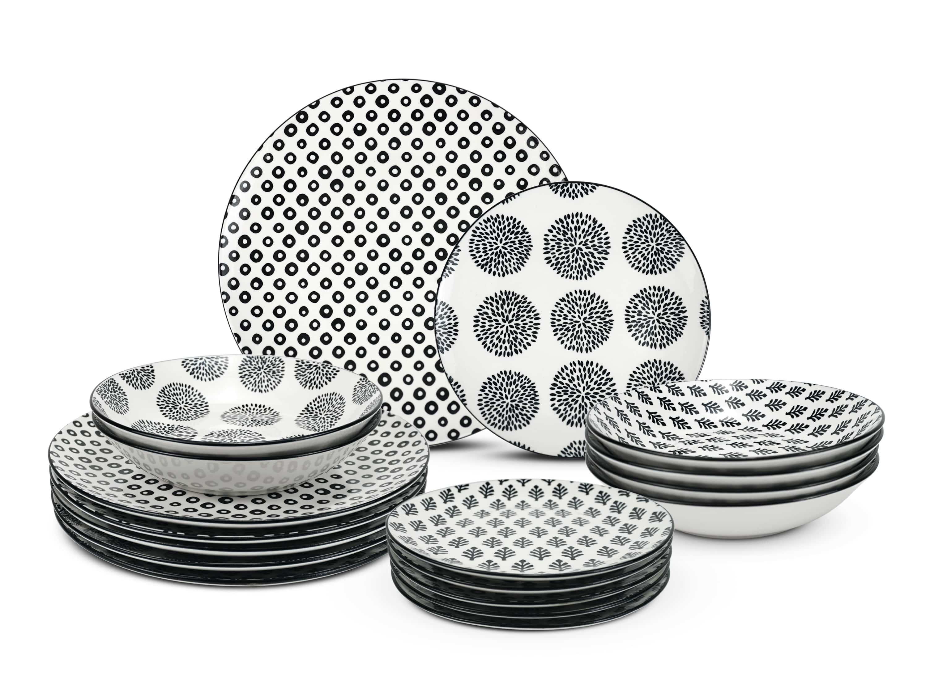 SERVI&Ccedil;O DE LOI&Ccedil;A ACTUEL PORCELANA 18 PE&Ccedil;AS