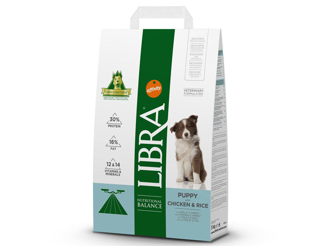 RA&Ccedil;&Atilde;O PARA C&Atilde;O LIBRA J&Uacute;NIOR COM FRANGO 3KG image number 0