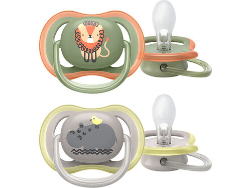 CHUPETA AVENT ULTRA AIRTRENDY HIPO 6-18M 2UN image number 0