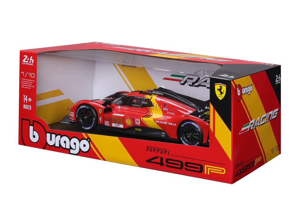 VEICULO LE MANS BURAGO 1:18 MODELOS SORTIDOS image number 2
