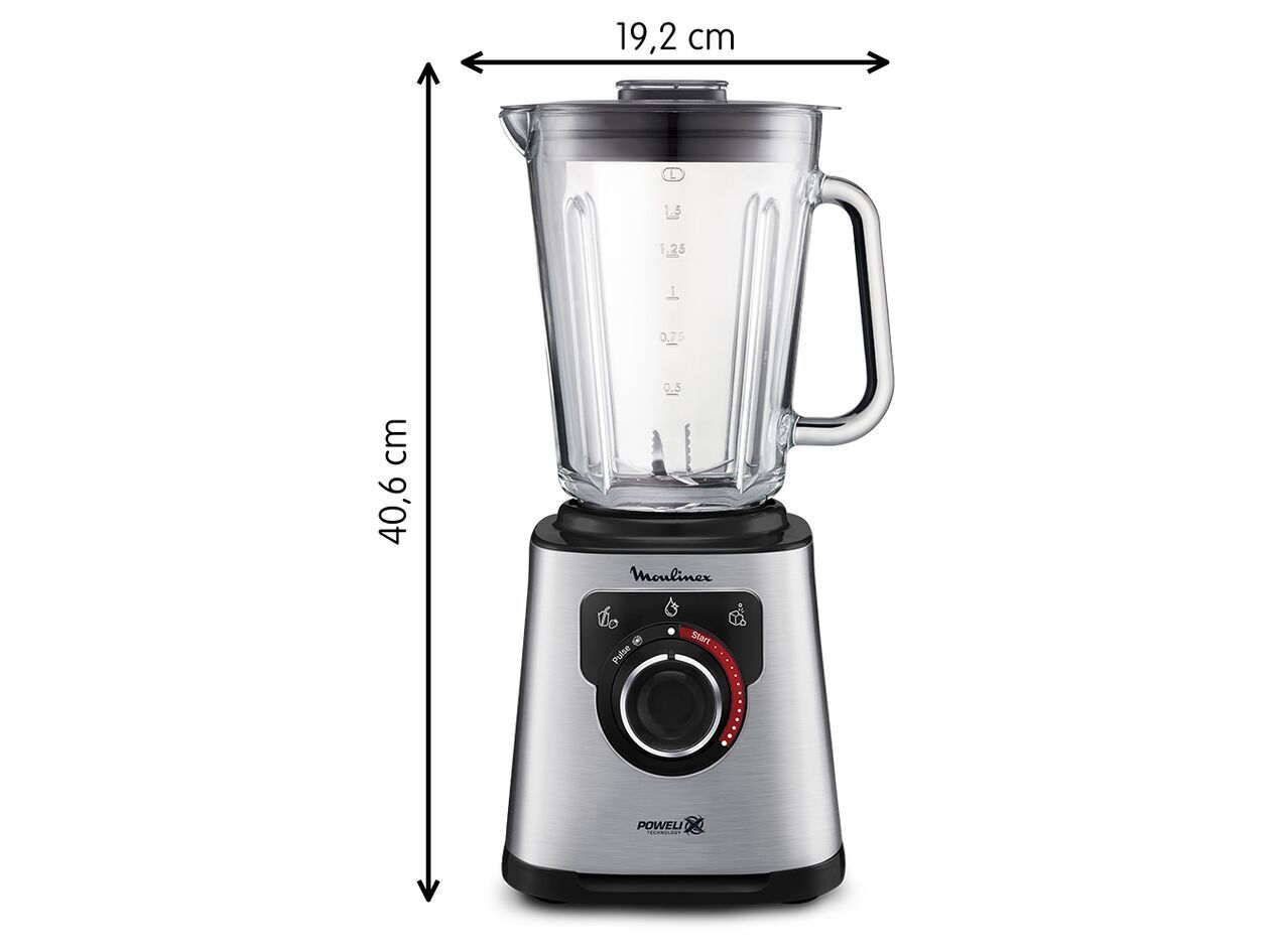 LIQUIDIFICADORA MOULINEX LM871D10 1200W PERFECT MIX+ image number 5