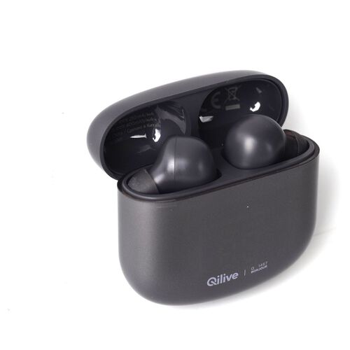 AURICULARES QILIVE TRUE WIRELESS CINZA Q1467 image number 0