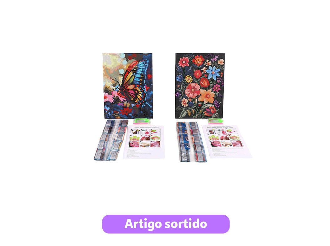 PINTURA DIAMANTE AUCHAN ADULTO MODELOS SORTIDOS