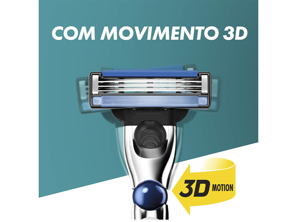 RECARGA DE L&Acirc;MINAS MACH3 TURBO GILLETTE 8 UN image number 2