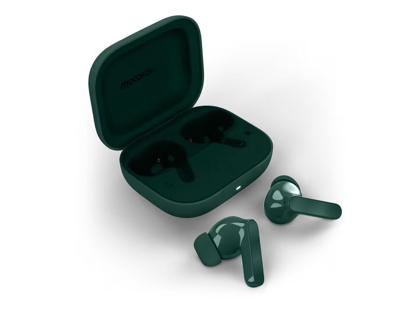 AURICULARES TWS MOTOROLA MOTO BUDS BASS VERDE image number 1