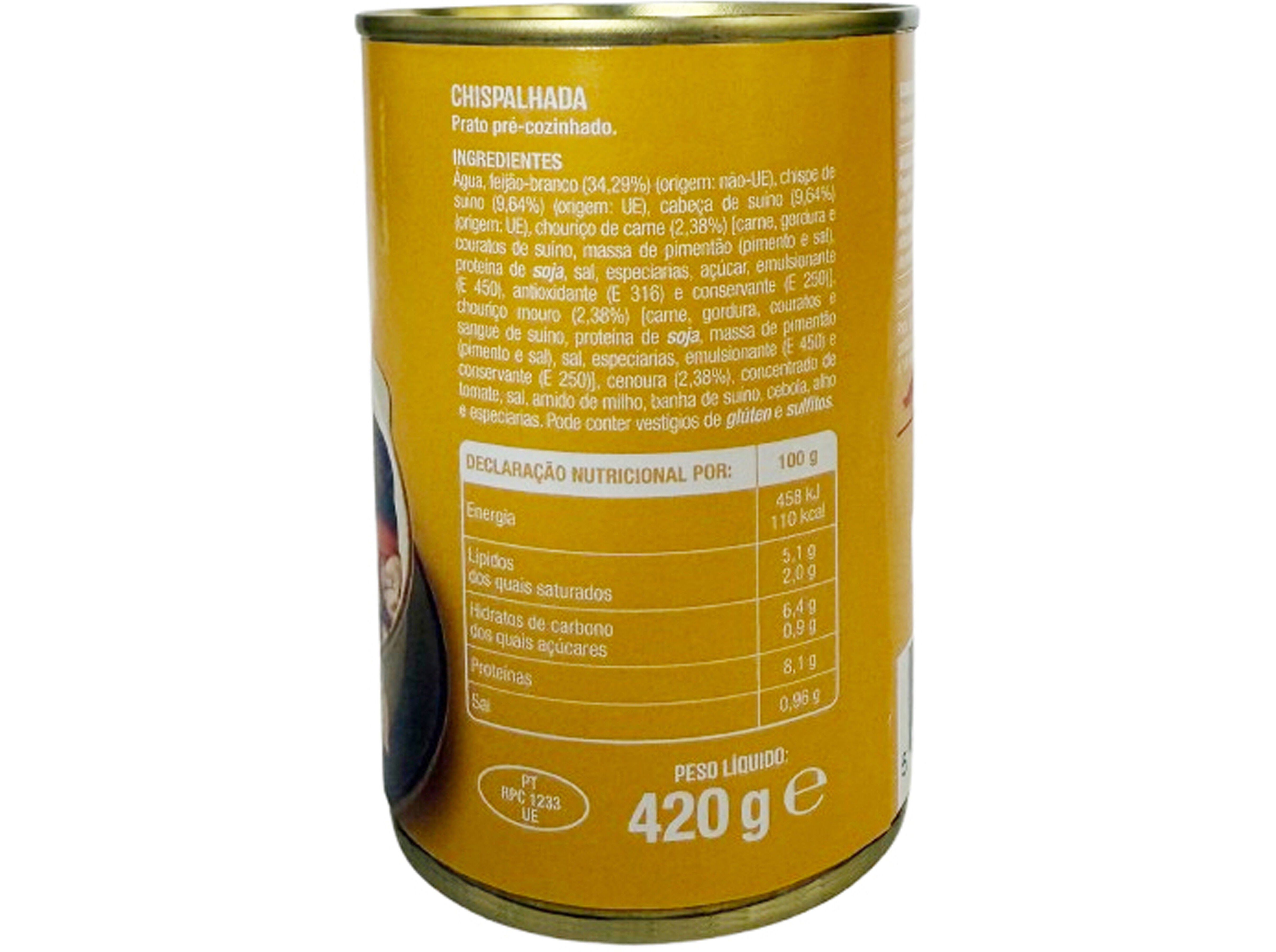 CHISPALHADA AUCHAN 420G image number 1