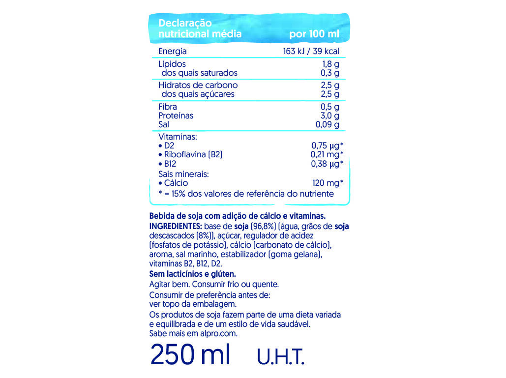 BEBIDA ALPRO SOJA NATURAL 1 LT image number 1