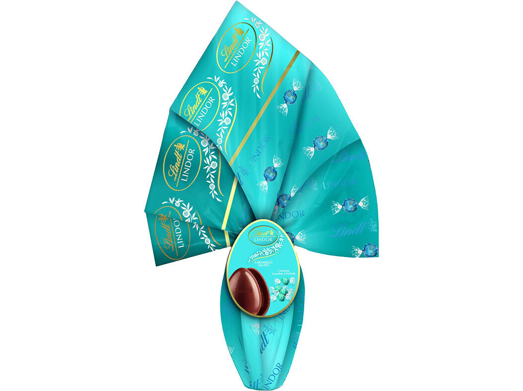 OVOS DE CHOCOLATE LINDOR OVO CARAMELO SALGADO 320G