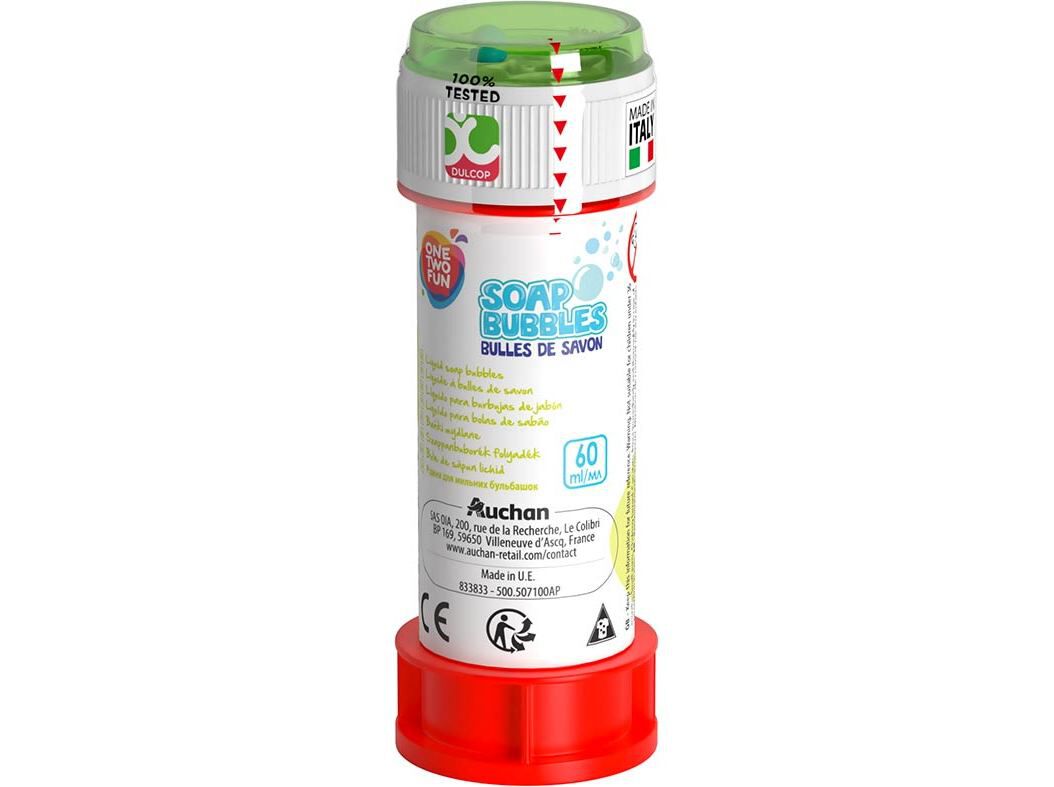 BOLAS DE SAB&Atilde;O ONE TWO FUN 60ML