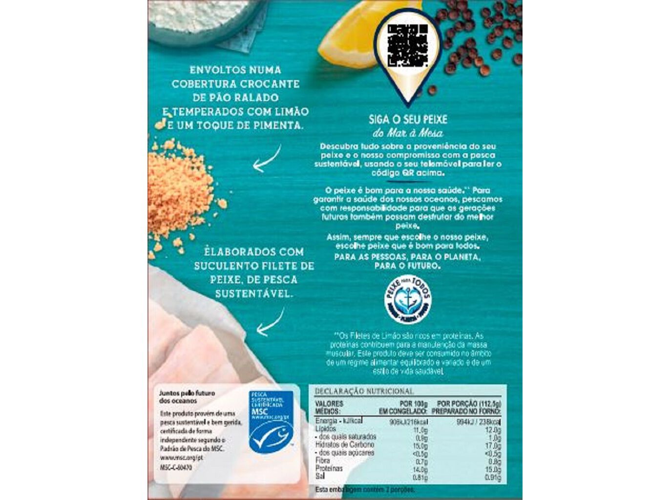 FILETES IGLO PRIMAVERA LIM&Atilde;O 225G image number 1