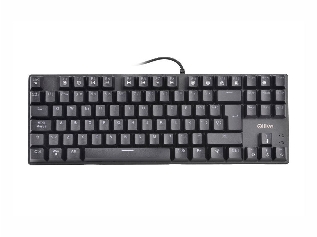 TECLADO MEC&Acirc;NICO GAMING QILIVE Q.3611 RGB image number 1