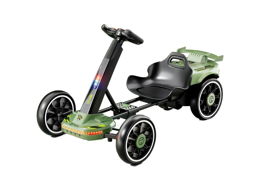 KART KIDS YOUIN SC1005 PRETO/VERDE image number 1
