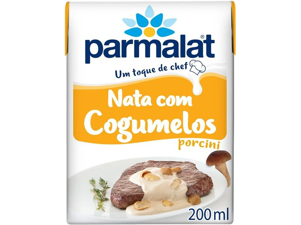 NATAS PARMALAT UHT COGUMELOS 200ML