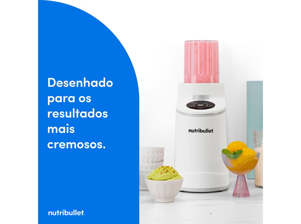 M&Aacute;QUINA DE GELADOS NUTRIBULLET CHILL ICE CREAM MAKER NBD0503W 470ML 500W 5 PROGRAMAS image number 1