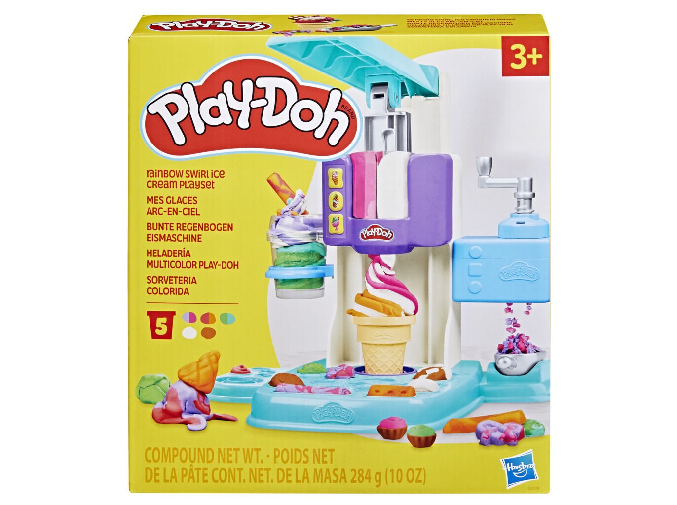 SORVETERIA COLORIDA PLAY-DOH