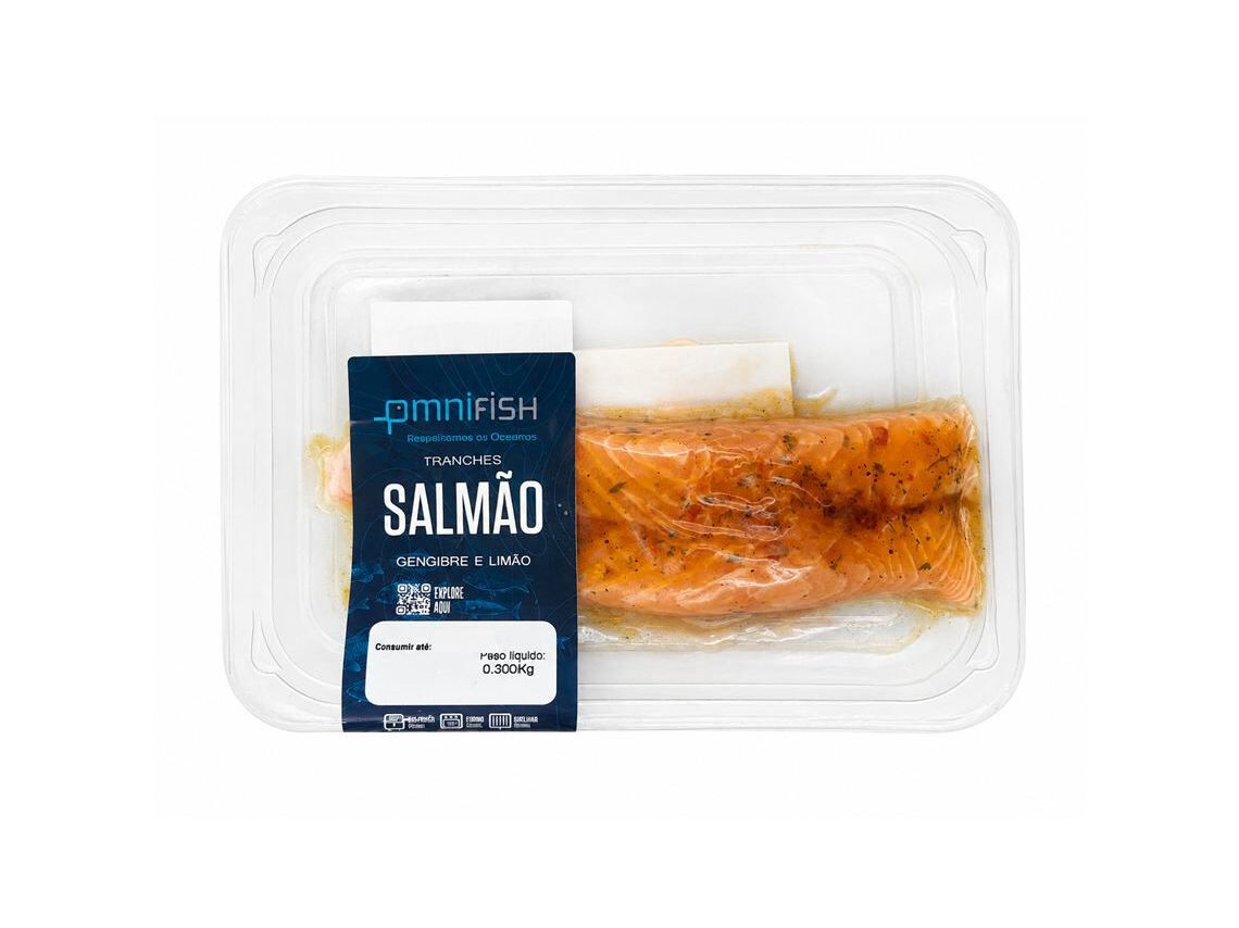 TRANCHES SALM&Atilde;O GENGIBRE LIM&Atilde;O 300GR