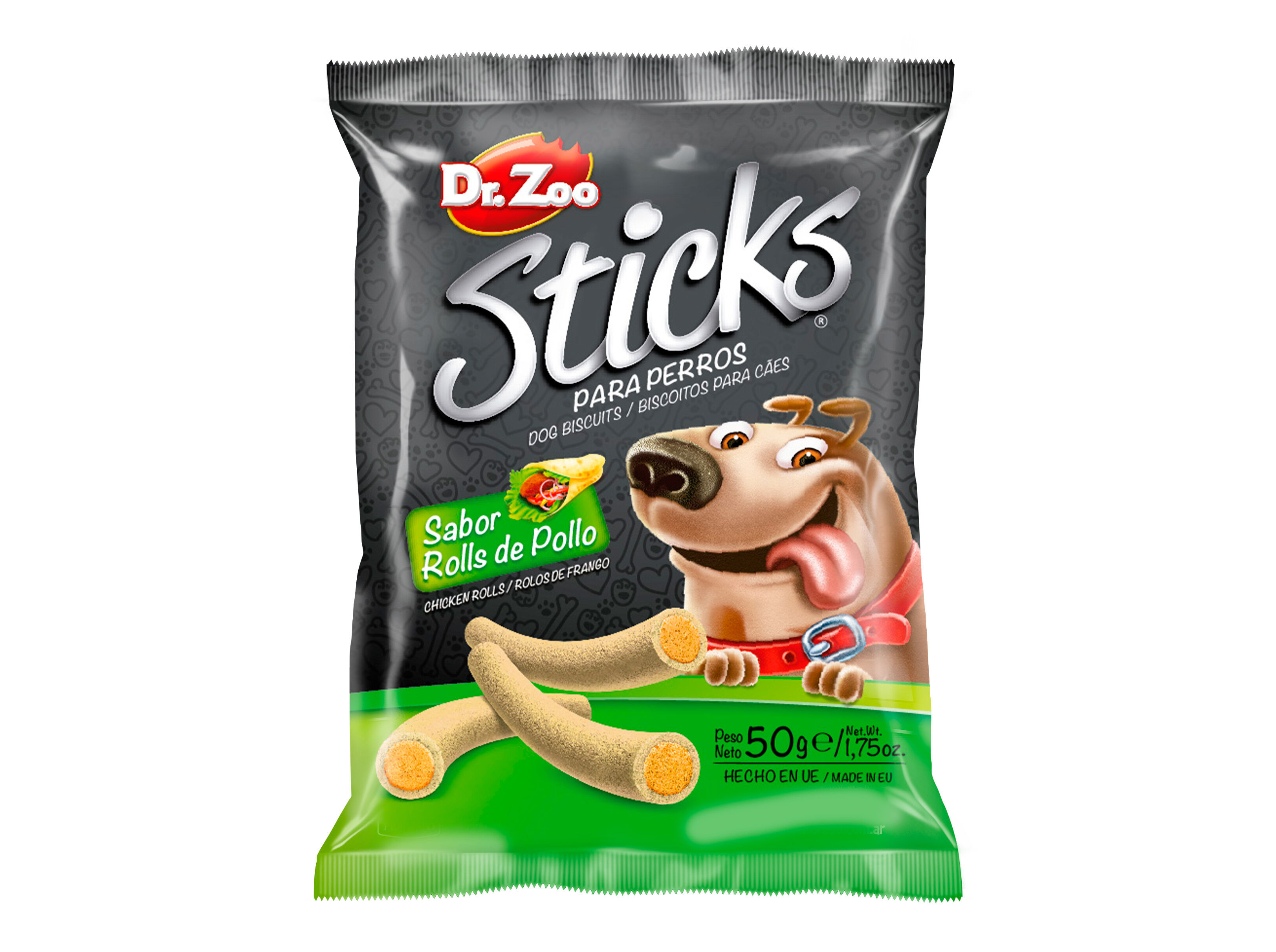 SNACKS C&Atilde;O DR.ZOO FRANGO 50G image number 0