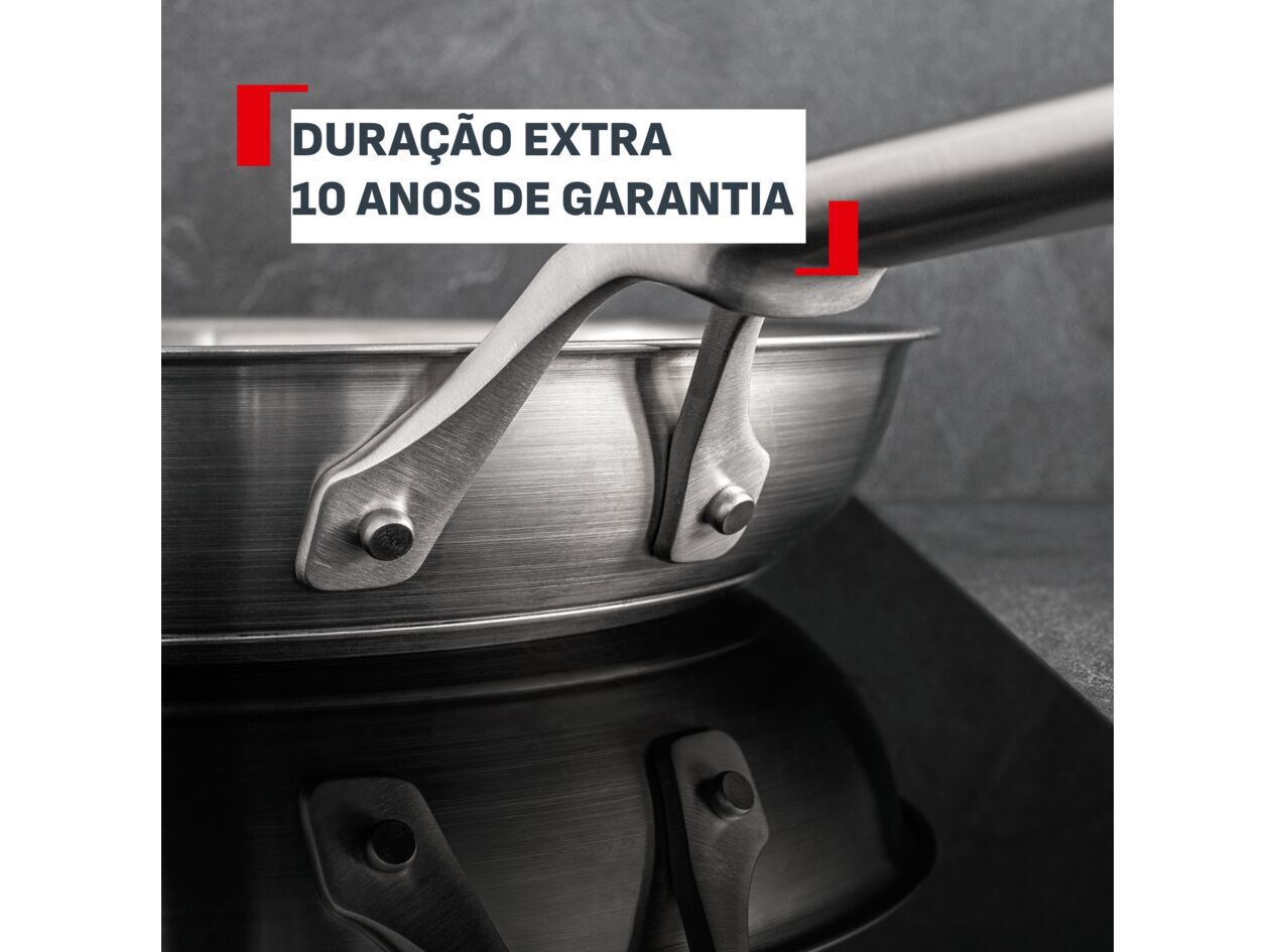 FRIGIDEIRA N&Atilde;O REVESTIDA TEFAL EMOTION INDU&Ccedil;&Atilde;O 24CM image number 2