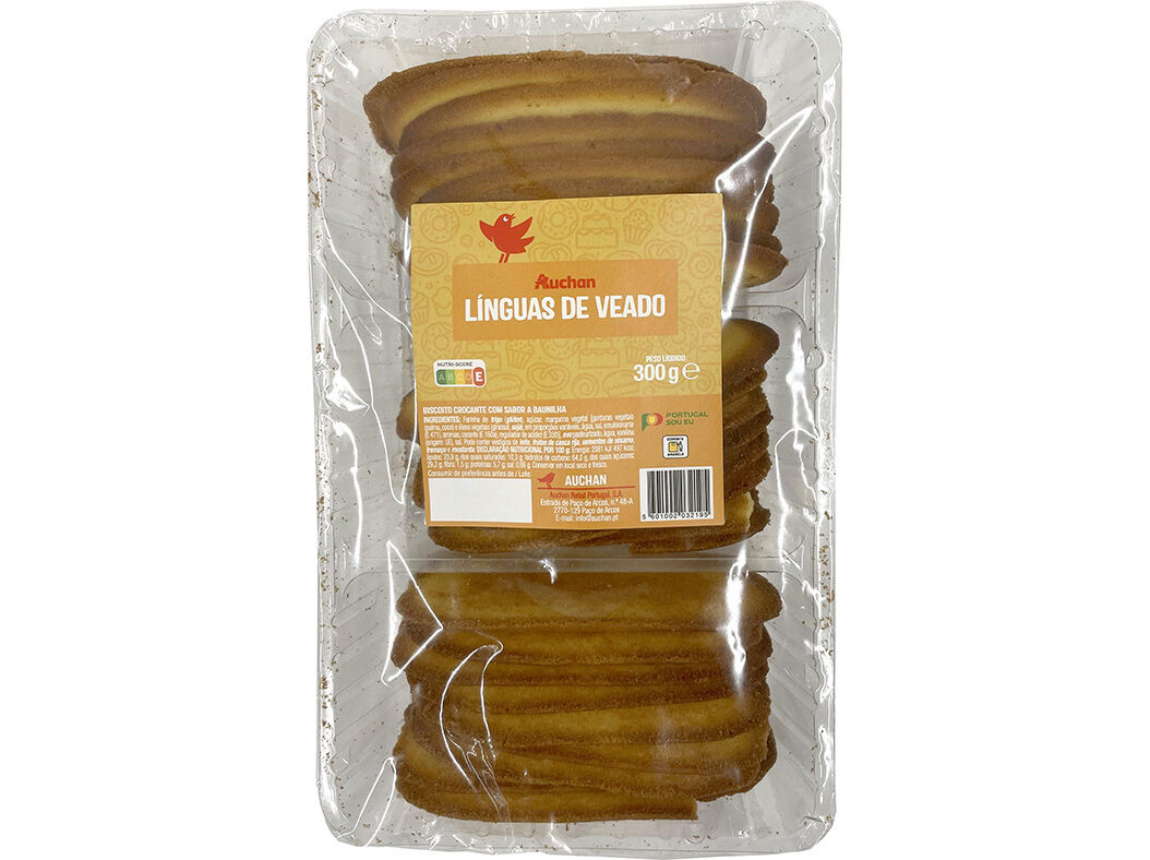 L&Iacute;NGUAS AUCHAN DE VEADO 300G image number 0