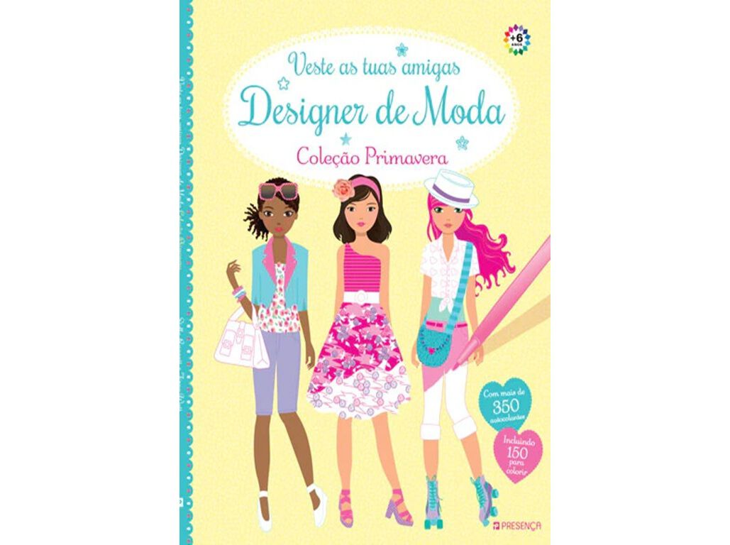 LIVRO-VESTE AMIGAS-DESIGNER MODA-F. WATT DIV. INF E JUV. image number 1