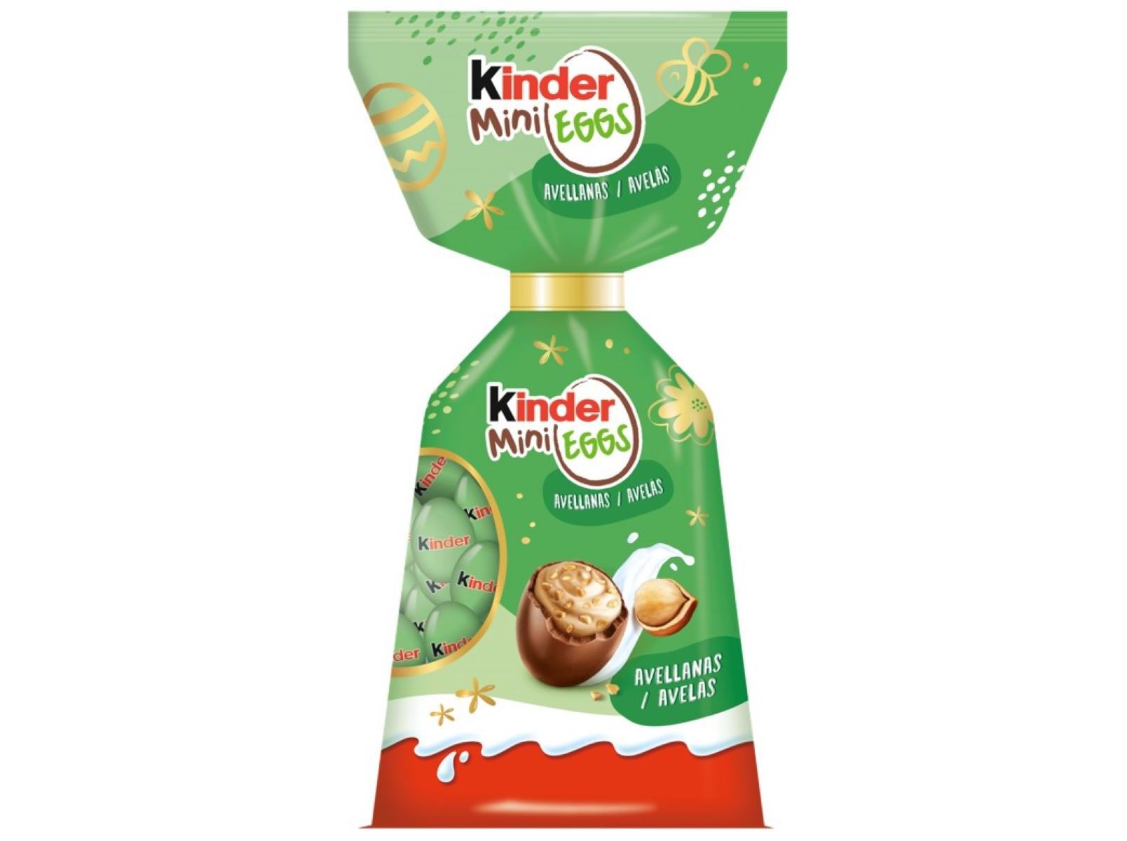KINDER CHOCOLATE MINI EGGS AVELA 85G image number 1