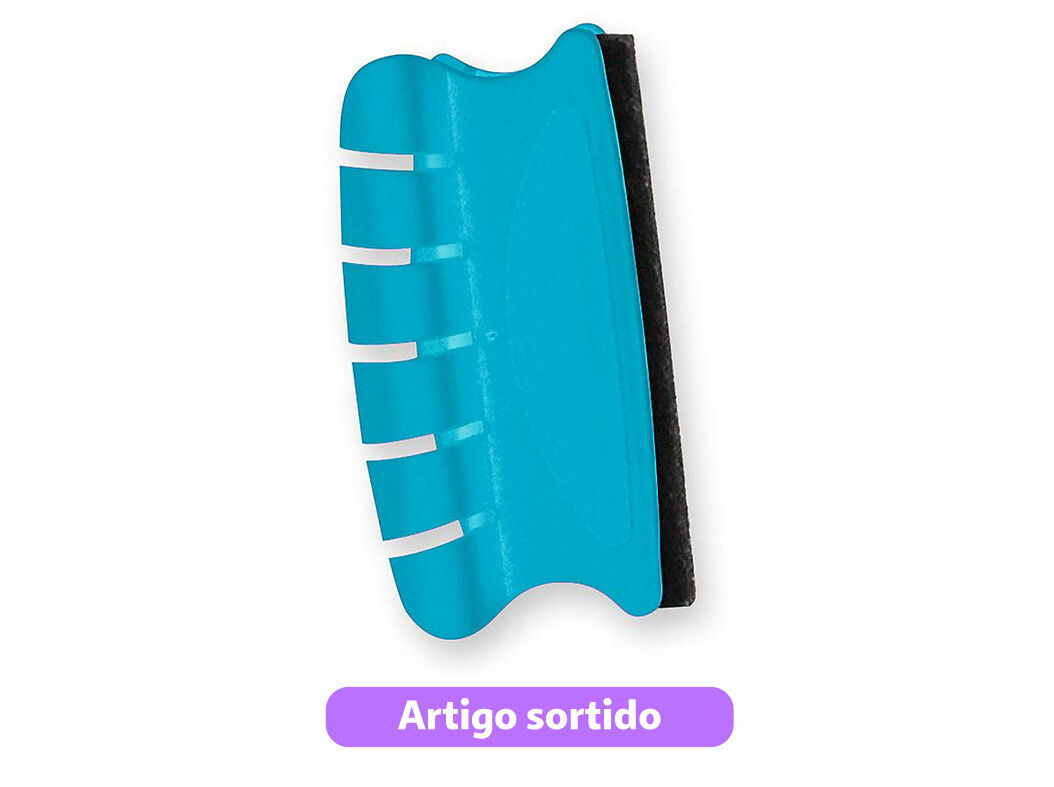 QUADRO AUCHAN BRANCO 2 FACES COM MARCADOR E APAGADOR CORES SORTIDAS image number 2