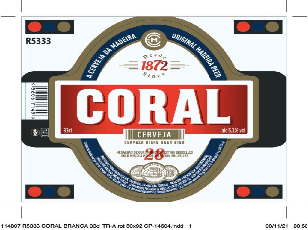 CERVEJA CORAL 6X0.33L image number 1
