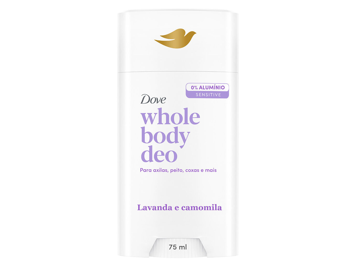 DESODORIZANTE STICK DOVE P/TODO O CORPO LAVANDER 75ML image number 0