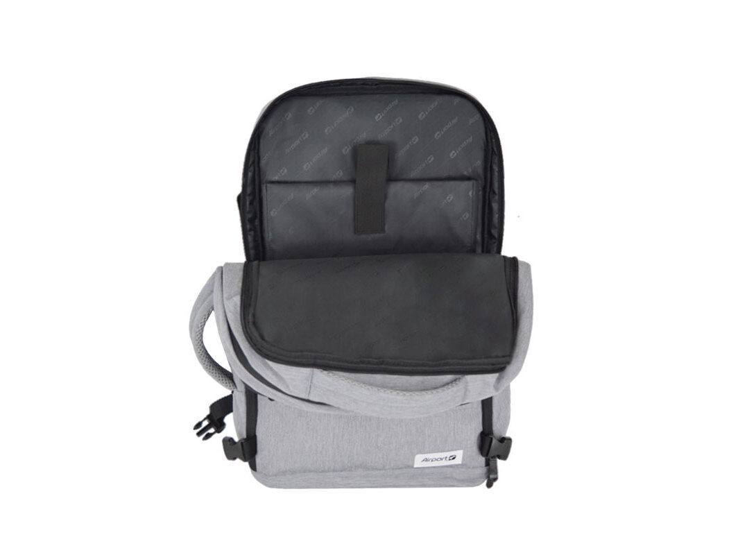 MOCHILA BUENOS AIRES AIRPORT CINZA ECO 50X33X19CM image number 2