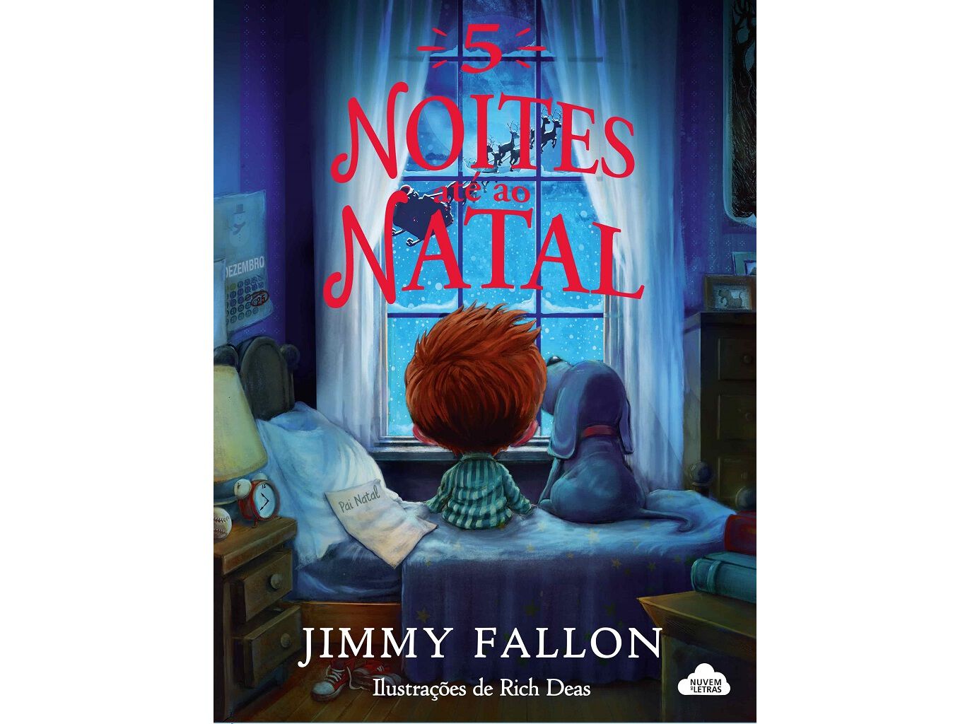 LIVRO 5 NOITES AT&Eacute; AO NATAL DE JIMMY FALLON image number 0