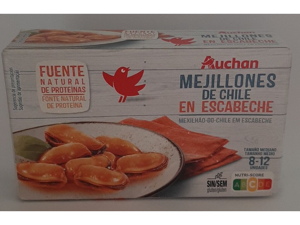 MEXILH&Atilde;O CHILE AUCHAN EM ESCABECHE 8-12 UN 111 (69)G