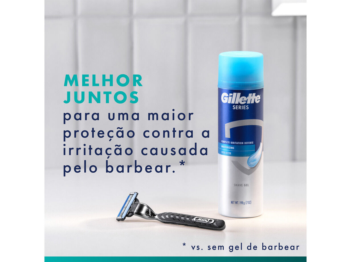 M&Aacute;QUINA DE BARBEAR GILLETTE MACH3 CABO+1 RECARGA image number 4