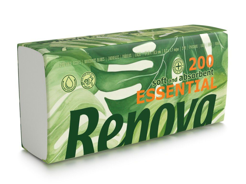 LEN&Ccedil;OS FACIAIS RENOVA BRANCO 200D image number 0