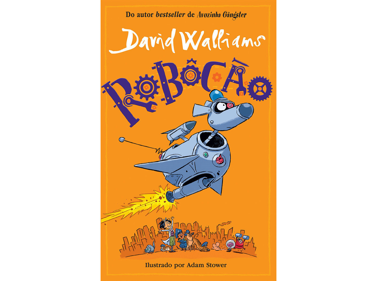 LIVRO ROB&Ocirc;C&Atilde;O DE DAVID WALLIAMS image number 0
