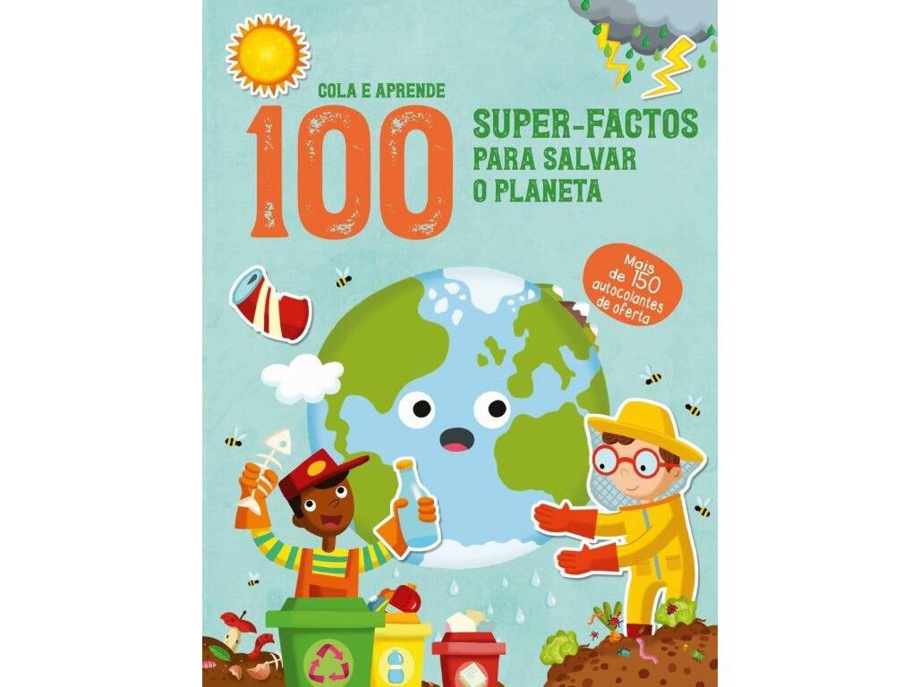 LIVRO 100 FACTOS - COLA E APRENDE image number 0